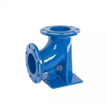 Tekuk Kaki Bebek 90 derajat Flange Ganda